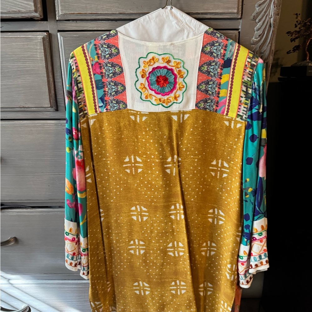 John Mark Colorful Bohemian Kimono